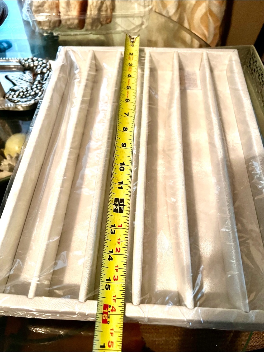 Neutral Cream Jewelry Organizer Tray | Home Storage & Organization
